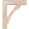 Ekena Millwork Olympic Block Smooth Bracket w/ Offset Brace, Douglas Fir, 7 1/2"W x 30"D x 36"H BKT0806X30X36OLY05SDF - alternate 2